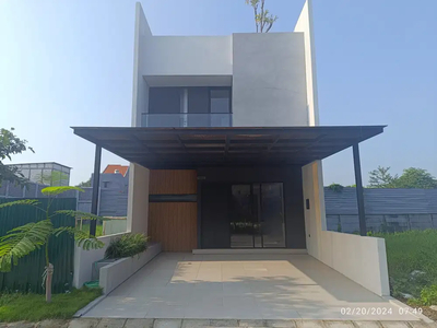 Rumah Baru Modern Minimalis Special with Rooftop di Citraland