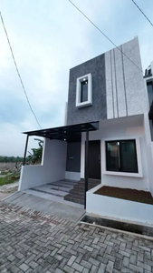 Rumah Cluster Modern Dijual Murah 2 Lantai Dekat Tol Jatiwarna Bekasi