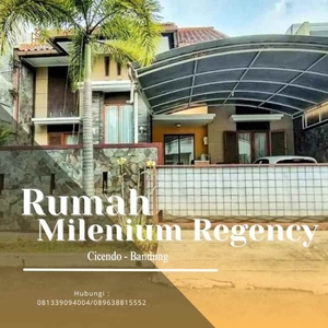 Rumah Full Furnish Di Komplek Milenium Regency Jl Sukawarna Pajajaran