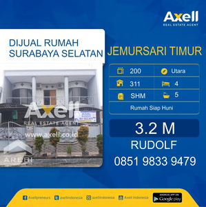 Rumah Jemursari Timur Dijual