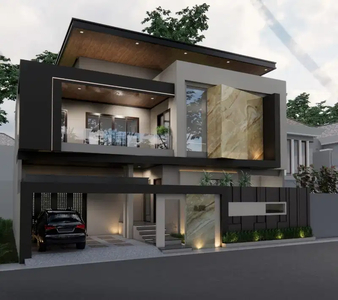 Rumah konsep Villa di jalan kaliurang km 13 dekat UII