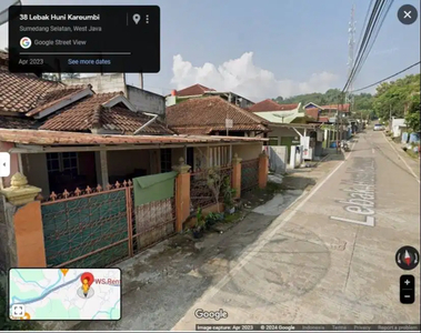 Rumah pinggir jalan dekat SMPN 7 Sumedang