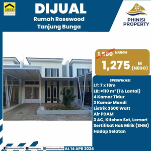 RUMAH ROSEWOOD TANJUNG BUNGA