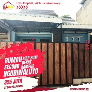 Rumah Siap Huni Dekat Kampus Ngudi Waluyo Ungaran