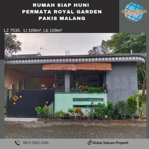 Rumah siap huni murah dan Strategis di Permata Royal Garden Malang