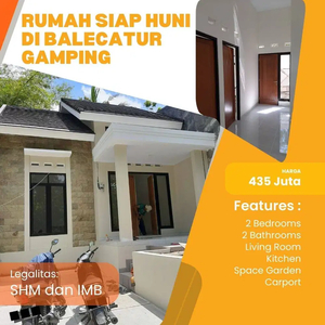 Rumah Siap Huni Termurah Dekat Jl, Wates Km.7 Lingkungan Asri