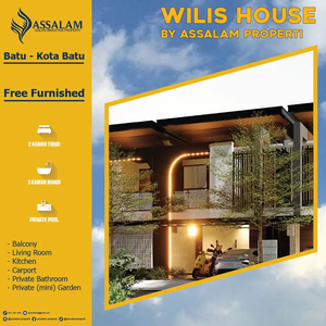 RUMAH VILA MEWAH DI PUSAT KOTA BATU