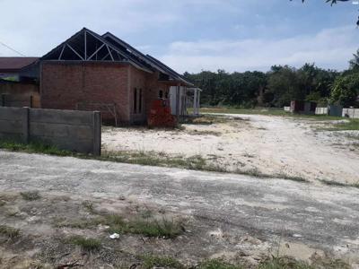 Tapak rumah siap bangun jl Abdi Parit Indah kota Pekanbaru