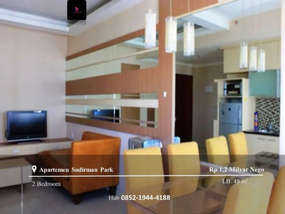 Dijual Apartement Sudirman Park 2BR Fully Furnished High Floor