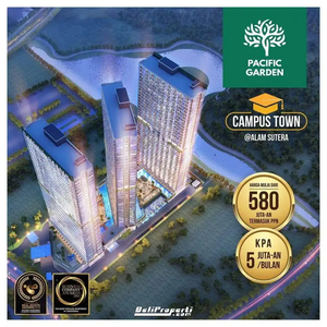 Dijual cepat Apartemen Pacific Garden