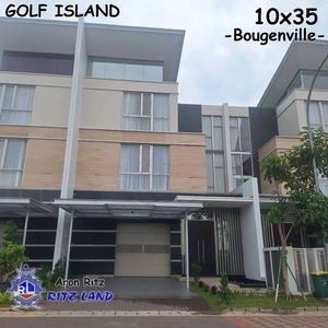 Dijual Rumah 10x32 The Chopin Golf Island PIK - Cluster Mewah Bisa KPR