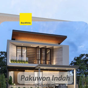 dijual rumah baru gress mewah pakuwon indah surabaya