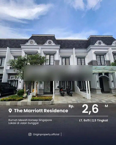 Dijual Rumah Mewah Komplek Marriot Residence Jalan Sunggal