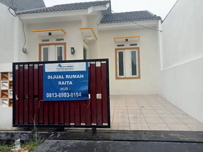 DIJUAL RUMAH MURAH BEBAS BANJIR DEKAT FASUM DI CLUSTER GRAND RESIDENCE