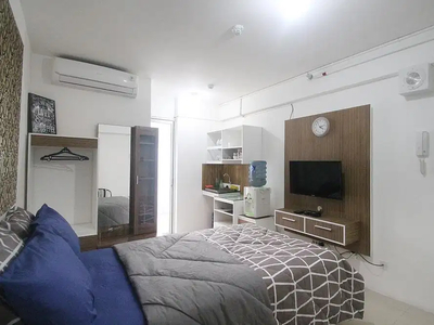 Disewa apartemen green pramuka studio full furnish include maintance