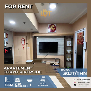 Disewakan Apartemen Tokyo Pik2 Furnish Lengkap Uk 36