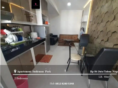 Disewakan Apartement Sudirman Park 2 Bedrooms Full Furnished Tower B