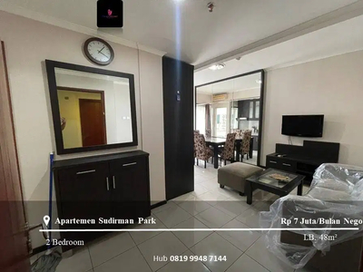 Disewakan Apartement Sudirman Park Middle Floor 2BR Full Furnished