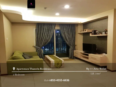 Disewakan Apartement Thamrin Residence 2BR Full Furnished