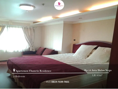 Disewakan Apartement Thamrin Residence Low Floor 2BR Furnished Tower B