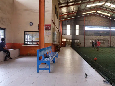 Disewakan Gudang Gedung Futsal Dekat Perumahan Harapan Indah Bekasi