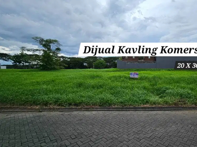 Exclusive Hot Listing Dijual Kavling Favorite Komersial Area Double Ro