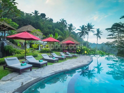 Fascinating 7-BR villa for sale with exotic surroundings in Ubud, Bali