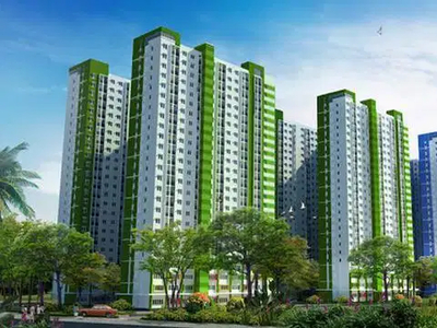 GREEN PRAMUKA CITY TAHUNAN 2KAMAR TIDUR FURNISH UNIT APART