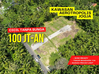 Harga 100 Jt-an; Tanah Jogja Cocok Investasi, SHM Per Unit