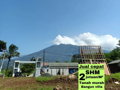 Jual BU cepat tanah murah siap bangun dekat exit tol & stasiun kereta