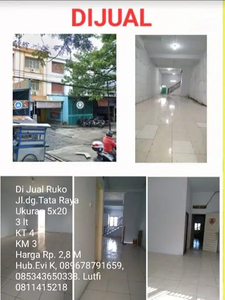 JUAL RUKO DI JL. DAENG TATA RAYA