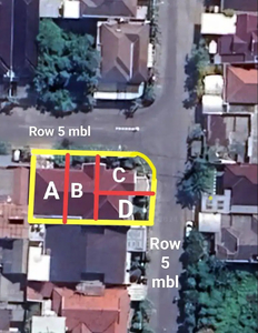 Jual Rumah Hitung Tanah Murah Sutorejo Timur Surabaya Timur SHM