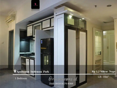 Jual/Sewa Apartement Sudirman Park High Floor 1BR Full & New Furnished