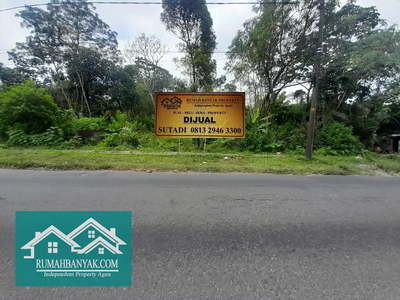 Jual Tanah Murah & Strategis Di Cangkringan, Cocok Untuk Villa, Joglo