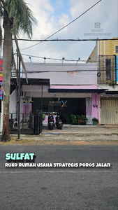 Ruko dan Usaha Lokasi Strategis di Poros Jalan Sulfat, Malang