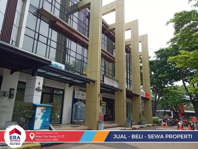 Ruko Gandeng 10x17 Boulevard Jalan Utama JGC Jakarta Garden City