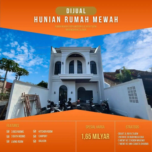 Rumah 2 Lantai dekat Kampus Sanata Dharma Sleman