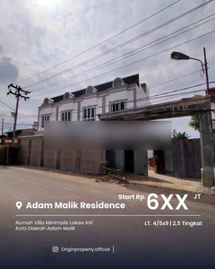 Rumah Baru Komplek Adam Malik Residence Jalan Sekata Adam Malik