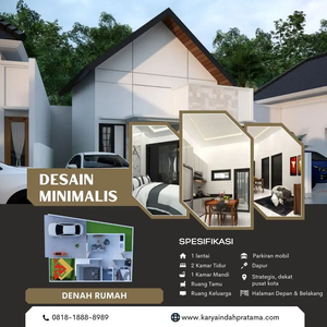 Rumah Ideal Murah Area Blok O Jec Janti 10 Menit ke Babarsari KPR SHM