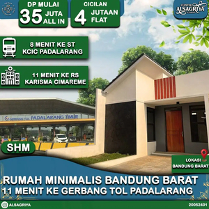 Rumah KPR Bandung Barat Dekat Samsat Cimareme