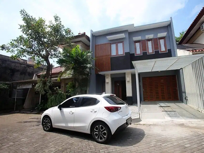 RUMAH MEWAH DIJUAL DALAM PERUMAHAN KOTA JOGJA FULL FURNISHED MURAH