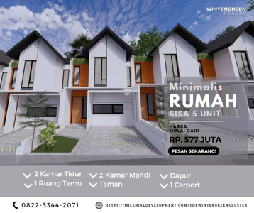 Rumah Minimalis city view Bandung 2 lantai dekat UPI Setiabudi
