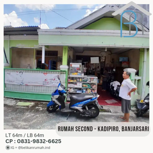 Rumah Second Ada Ruang Warung di Kadipiro