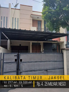 Rumah Second Bagus Layak Huni Di Kalibata Timur Dekat Pancoran Jaksel