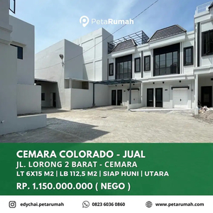 RUMAH SIAP HUNI CEMARA COLORADO , DEKAT CEMARA ASRI