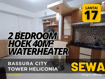 Sewa 2 Bedroom Hoek Water Heater Tower H Bassura City