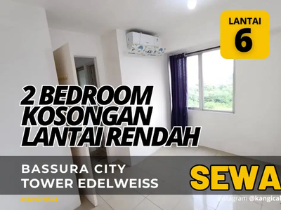 Sewa 2 Bedroom Lantai 6 Bassura City Kosongan