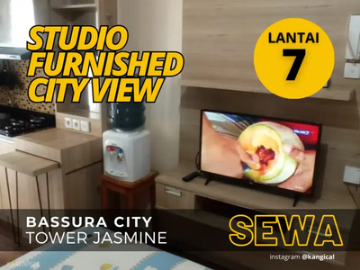 Sewa 3 Bulanan Studio Furninshed Lantai 7 Tower J Bassura City
