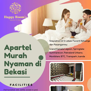 Sewa Apartemen Free Akses Kolam Renang