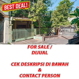 Tanah Bonus Rumah Lama Mulyosari Mulyorejo Surabaya SHM Kuldesak